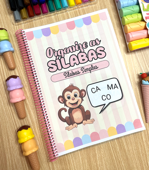 Organize as Sílabas (Sílabas Simples)