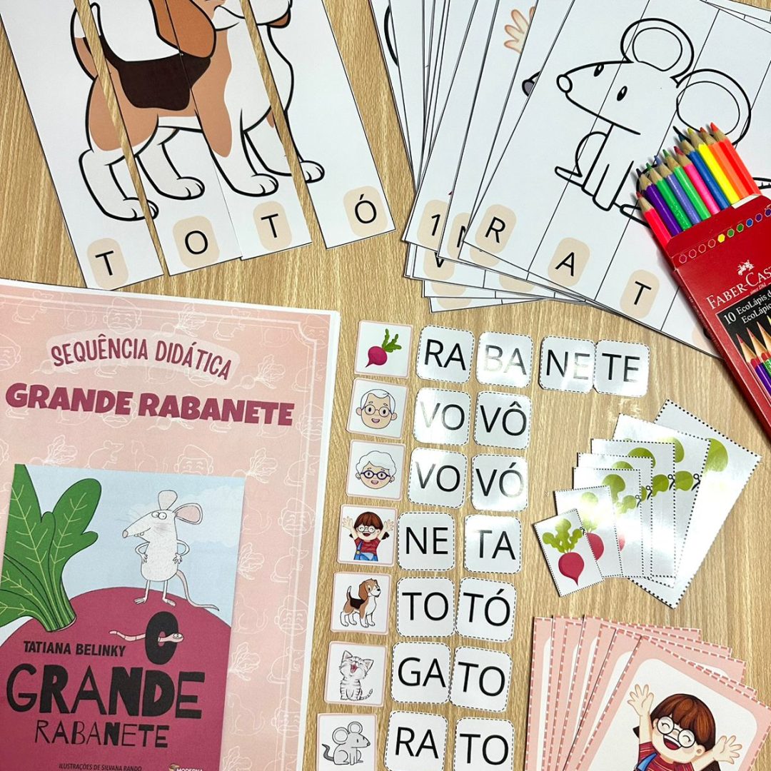 Kit Sequência Didática O Grande Rabanete