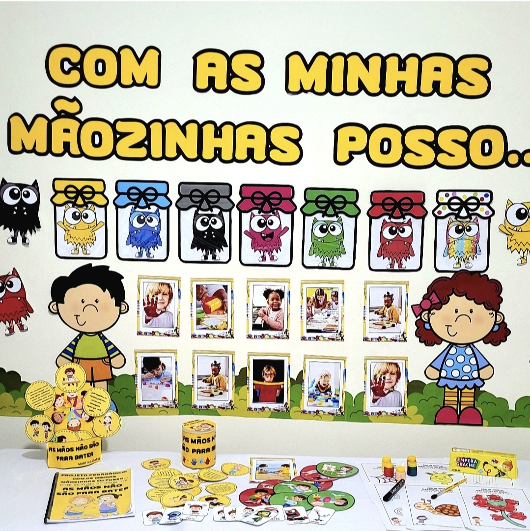 Com as minhas mãozinhas eu posso...