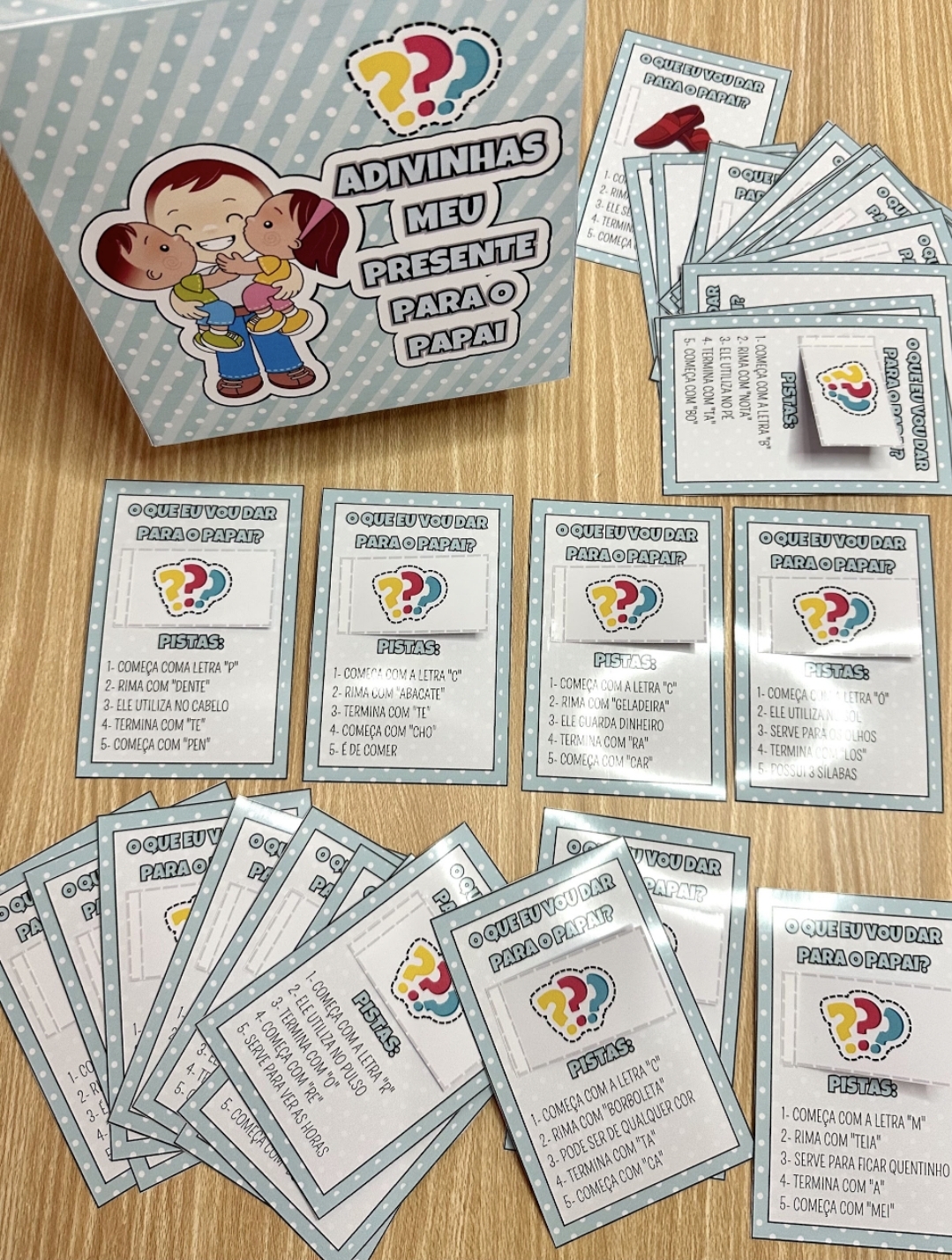 Adivinhas: Presente para o Papai