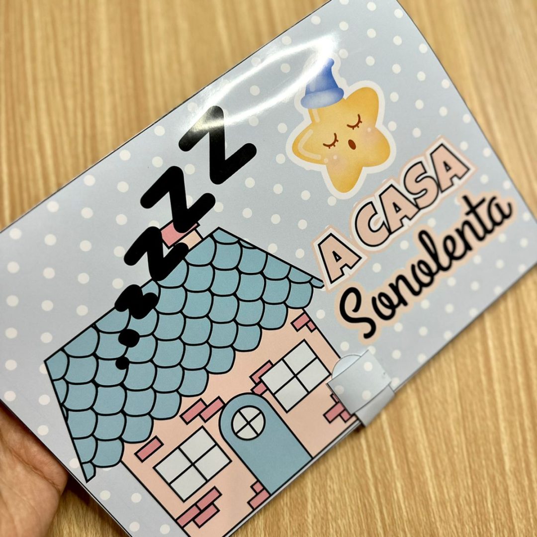 Livro 3D A Casa Sonolenta