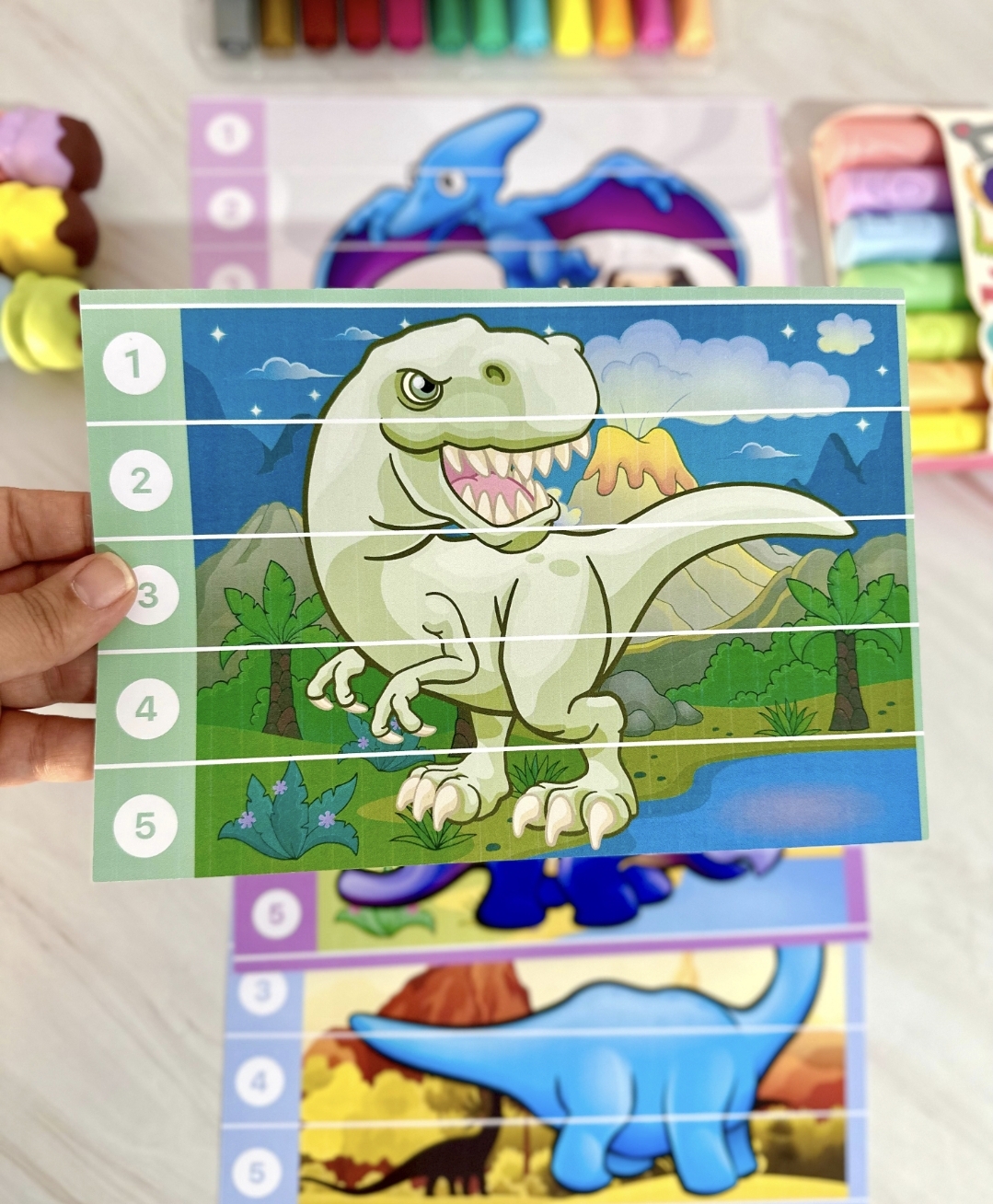 Quebra-Cabeça Dinossauro