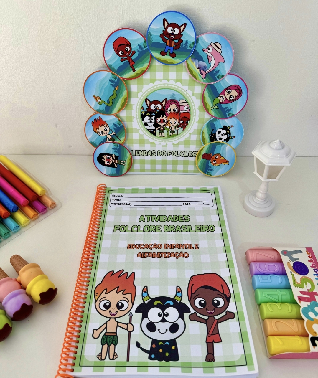 Atividades e Luva Lendas do Folclore