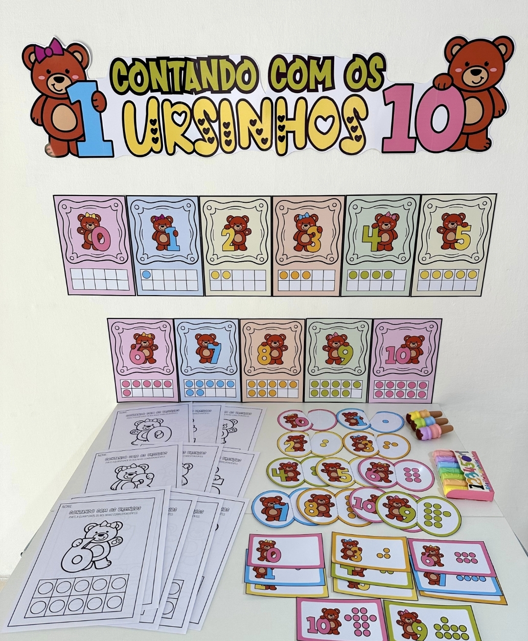 Contando com Ursinhos