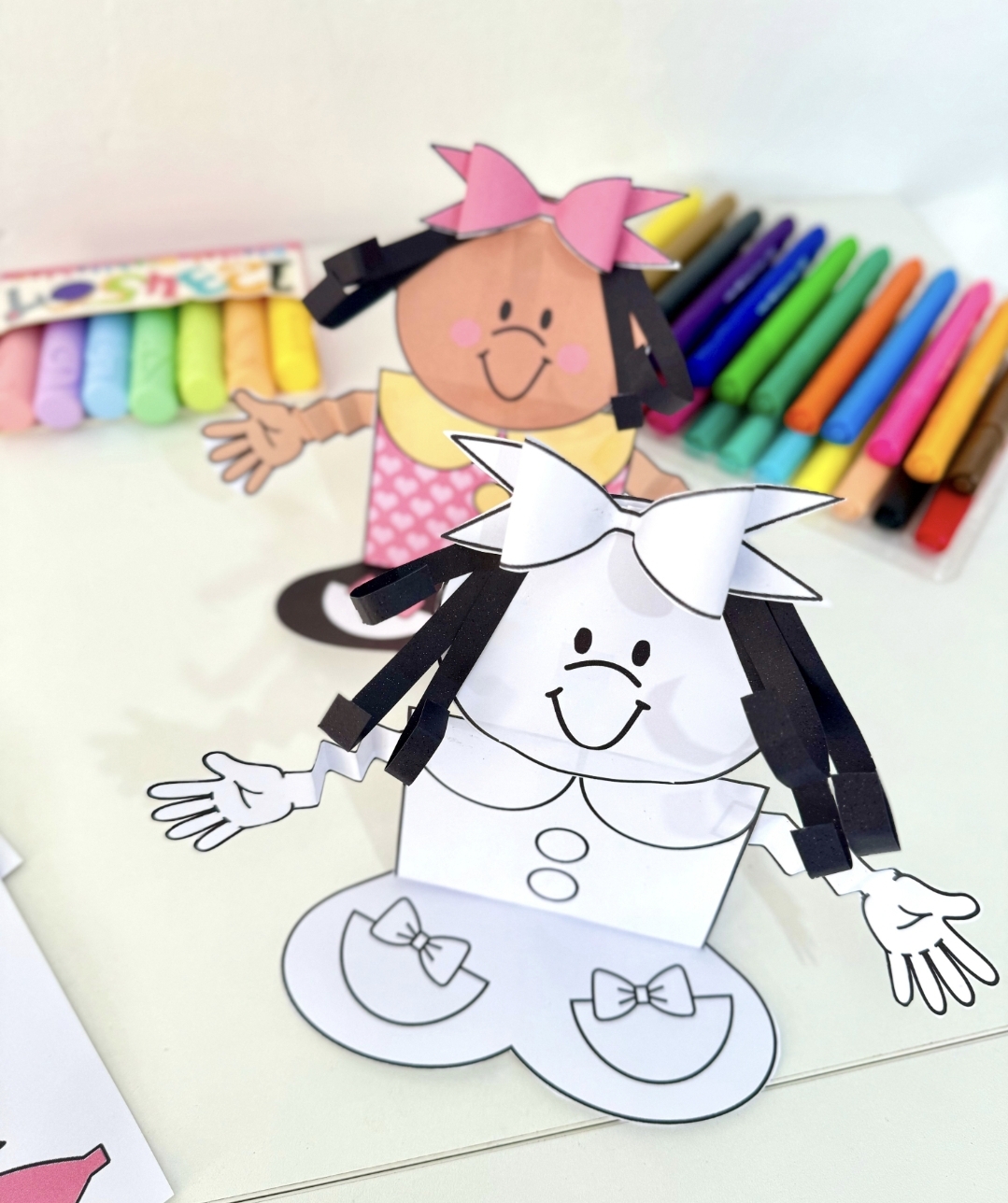 Menina Bonita do Laço de 3D