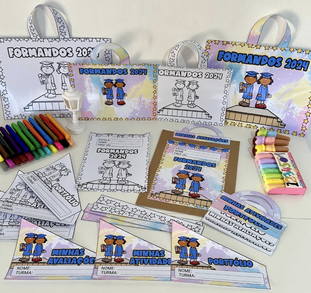 Kit Capas Tema Formatura 2