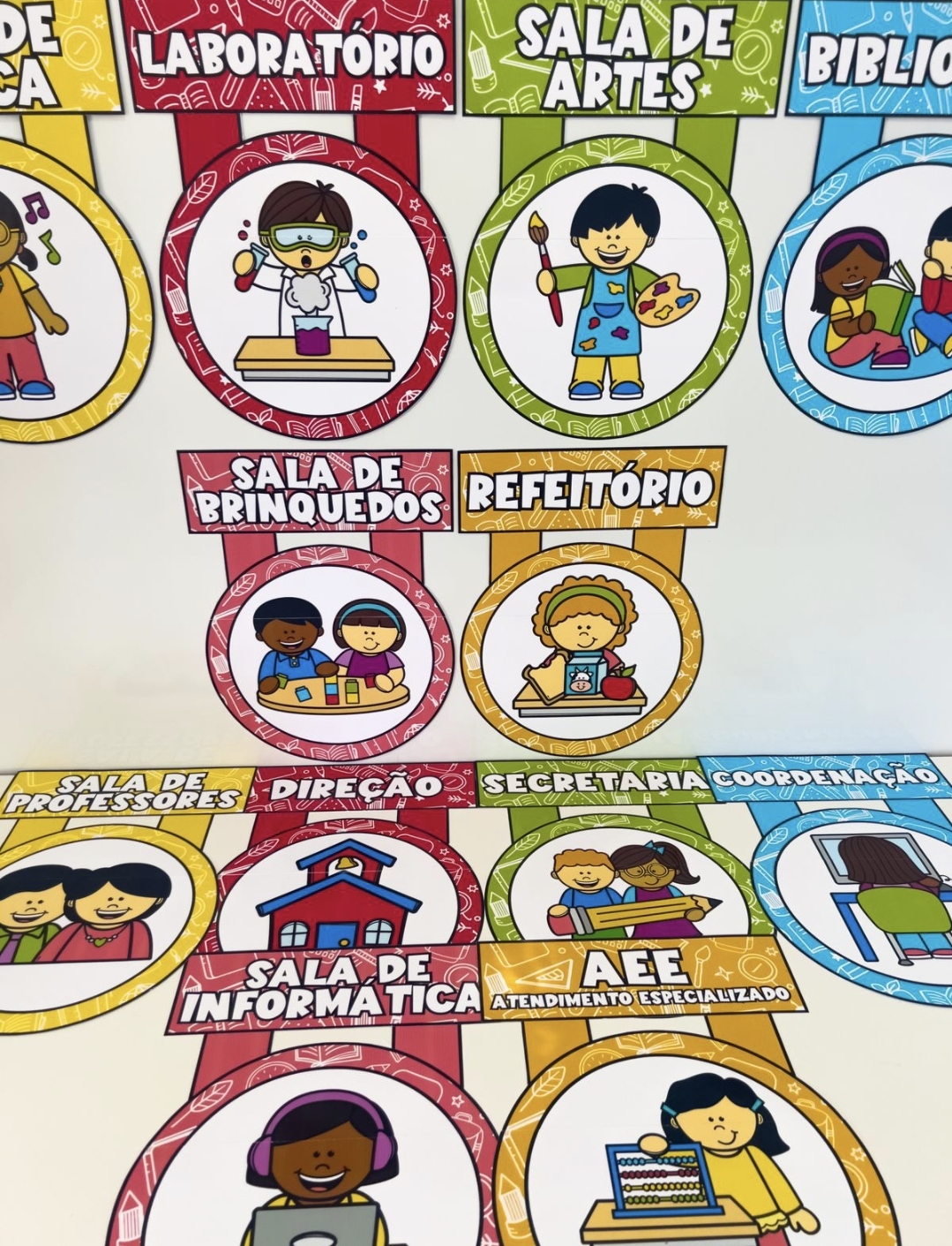 Combo de Placas de Portas