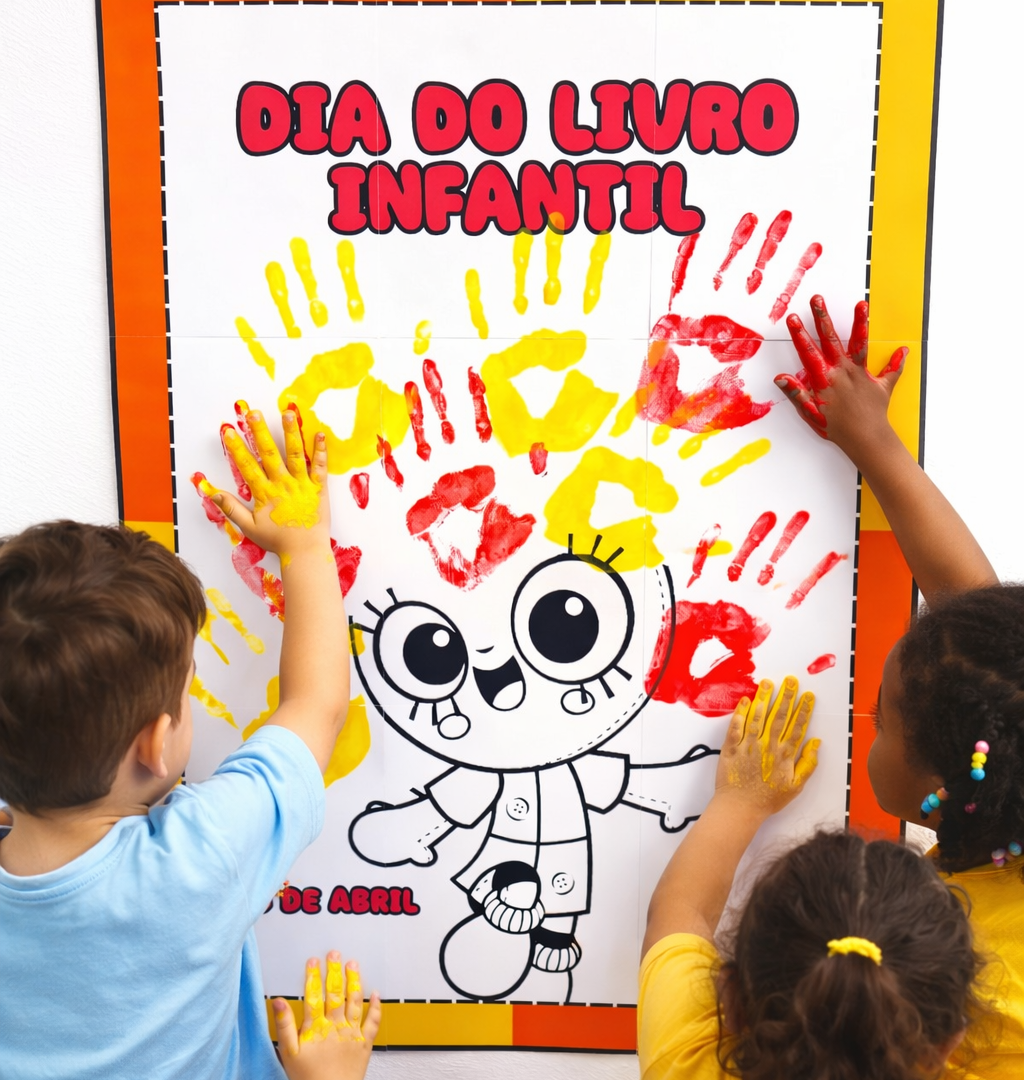 Cartaz Colaborativo Emília