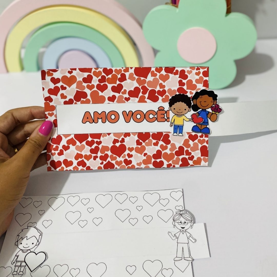 Cartão Interativo Dia das Mães