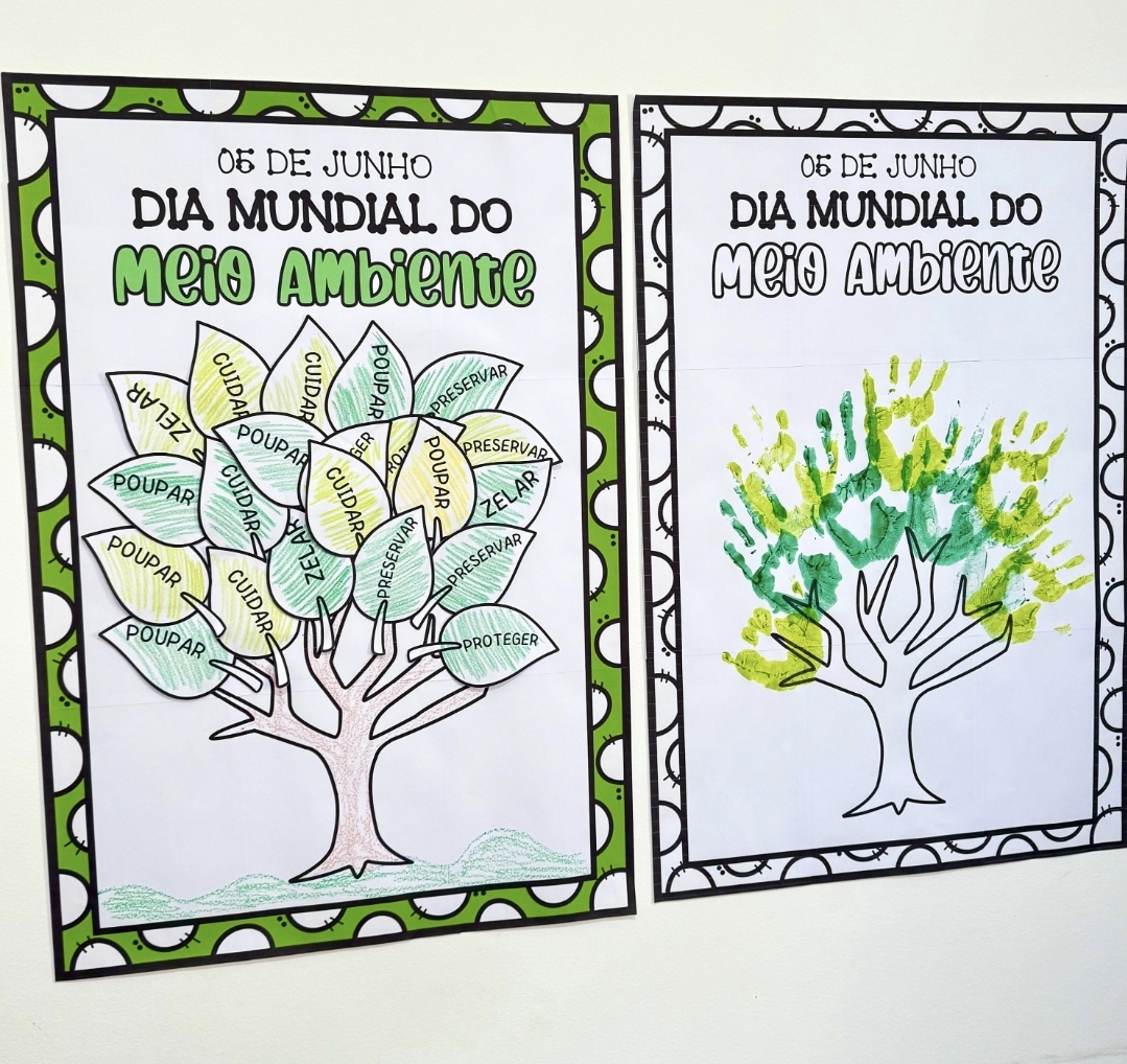 Cartaz Colaborativo Árvore