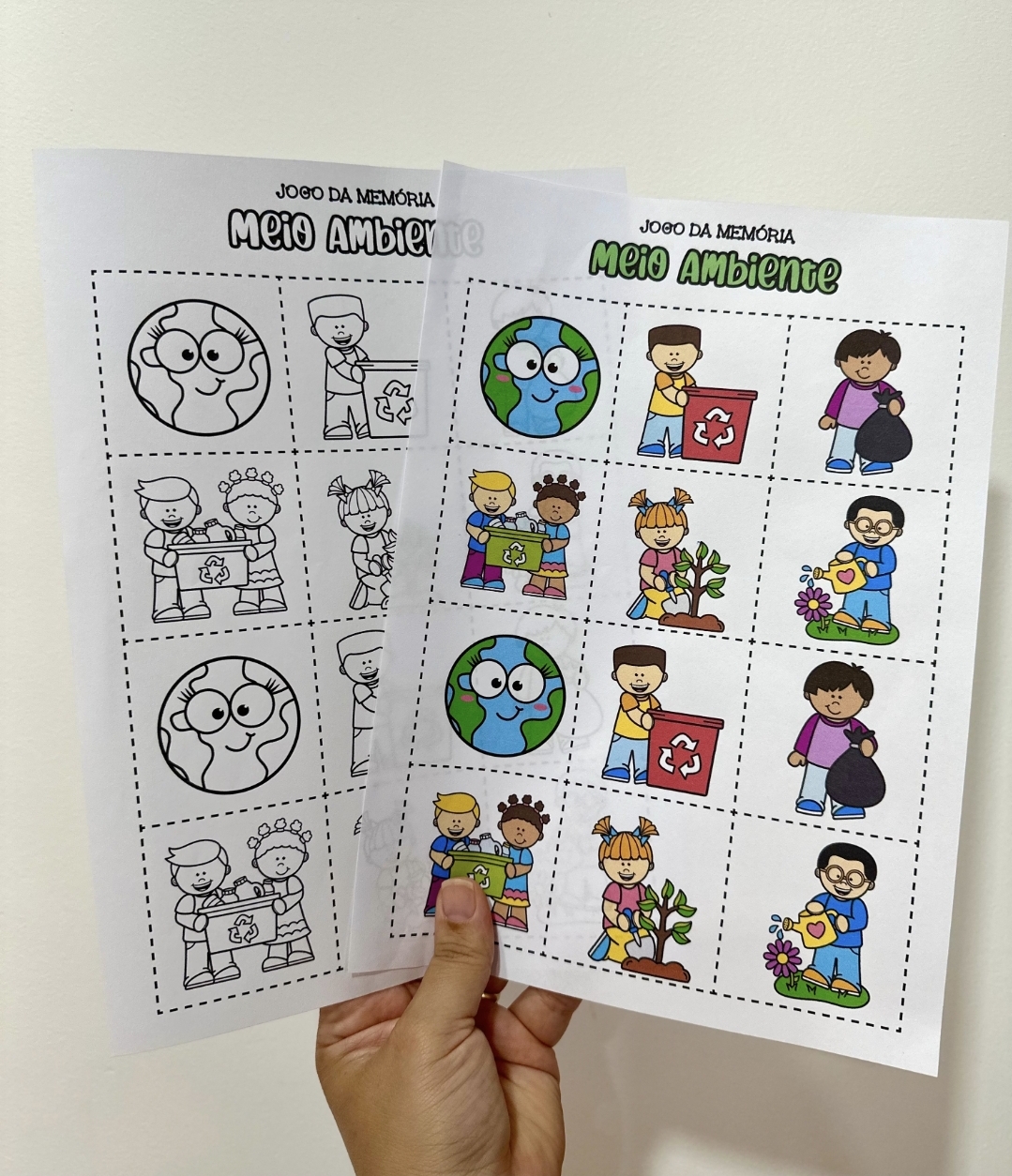 Jogo da Memória Meio Ambiente