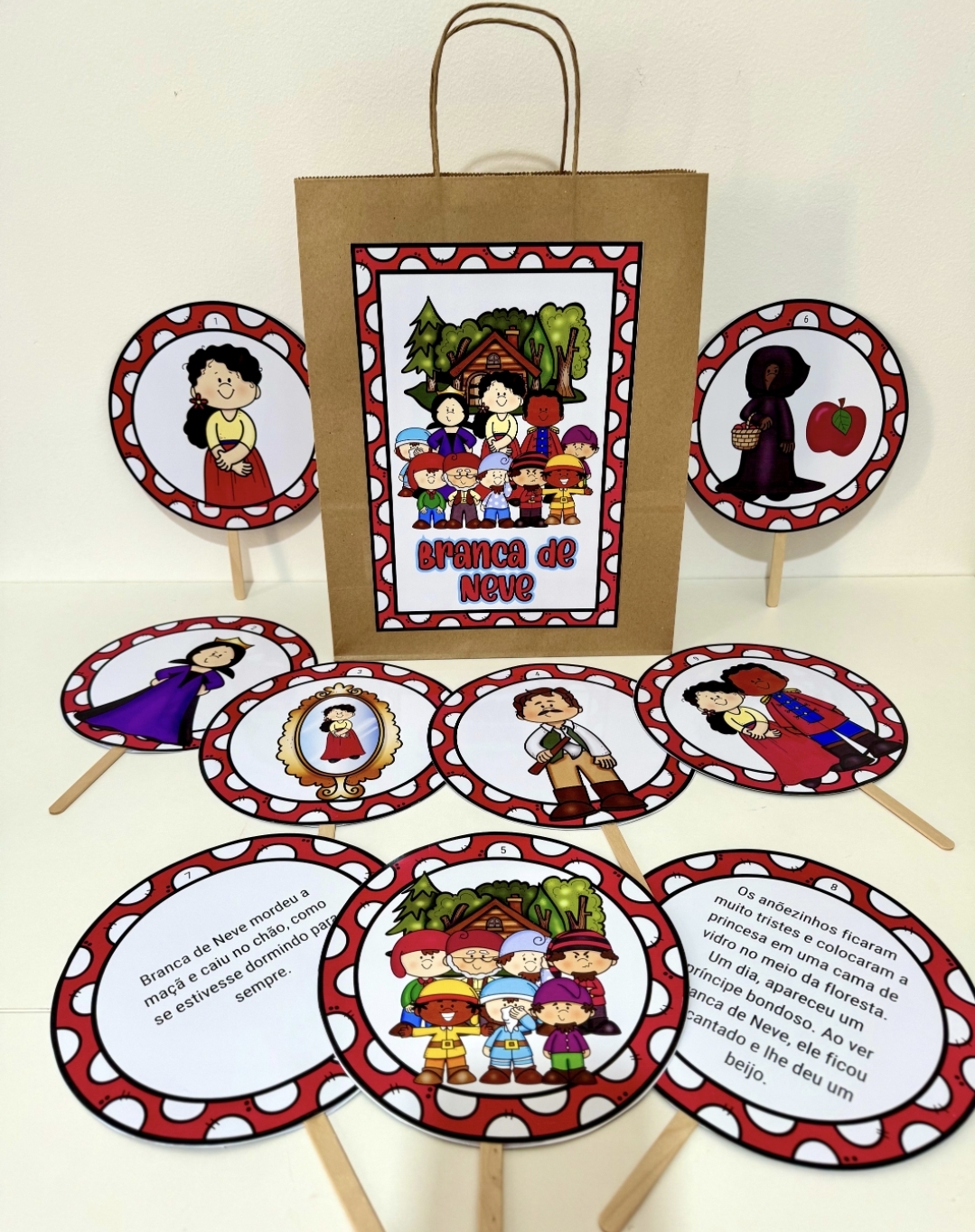 Branca de Neve na Sacola