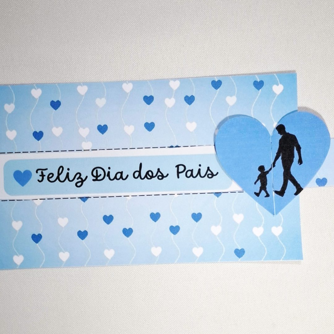 Cartão Interativo Envelope Dia dos Pais