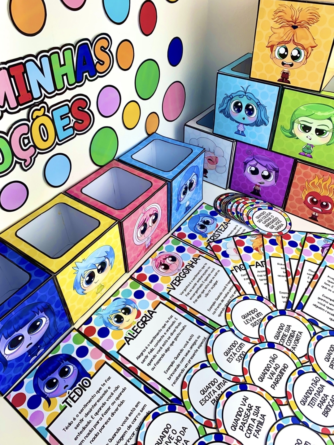 Dinâmica Eu e Minhas Emoções Divertidamente