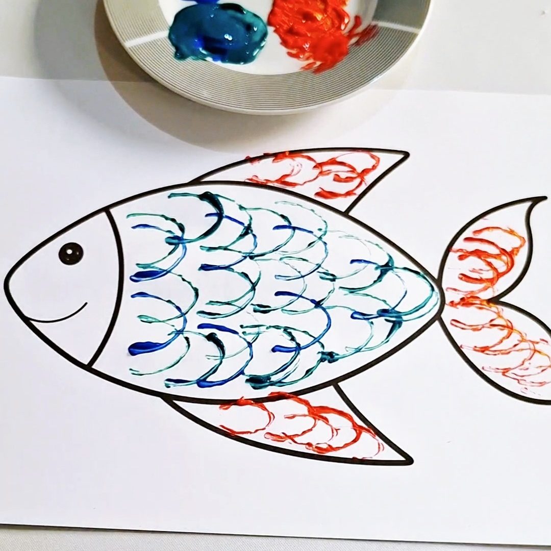 As escamas do peixinho