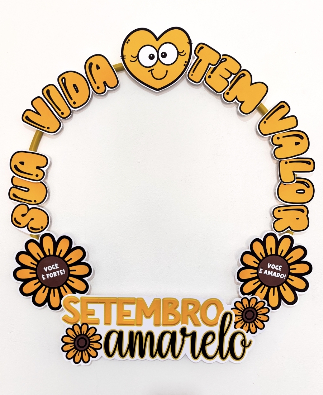 Bambolê Setembro Amarelo