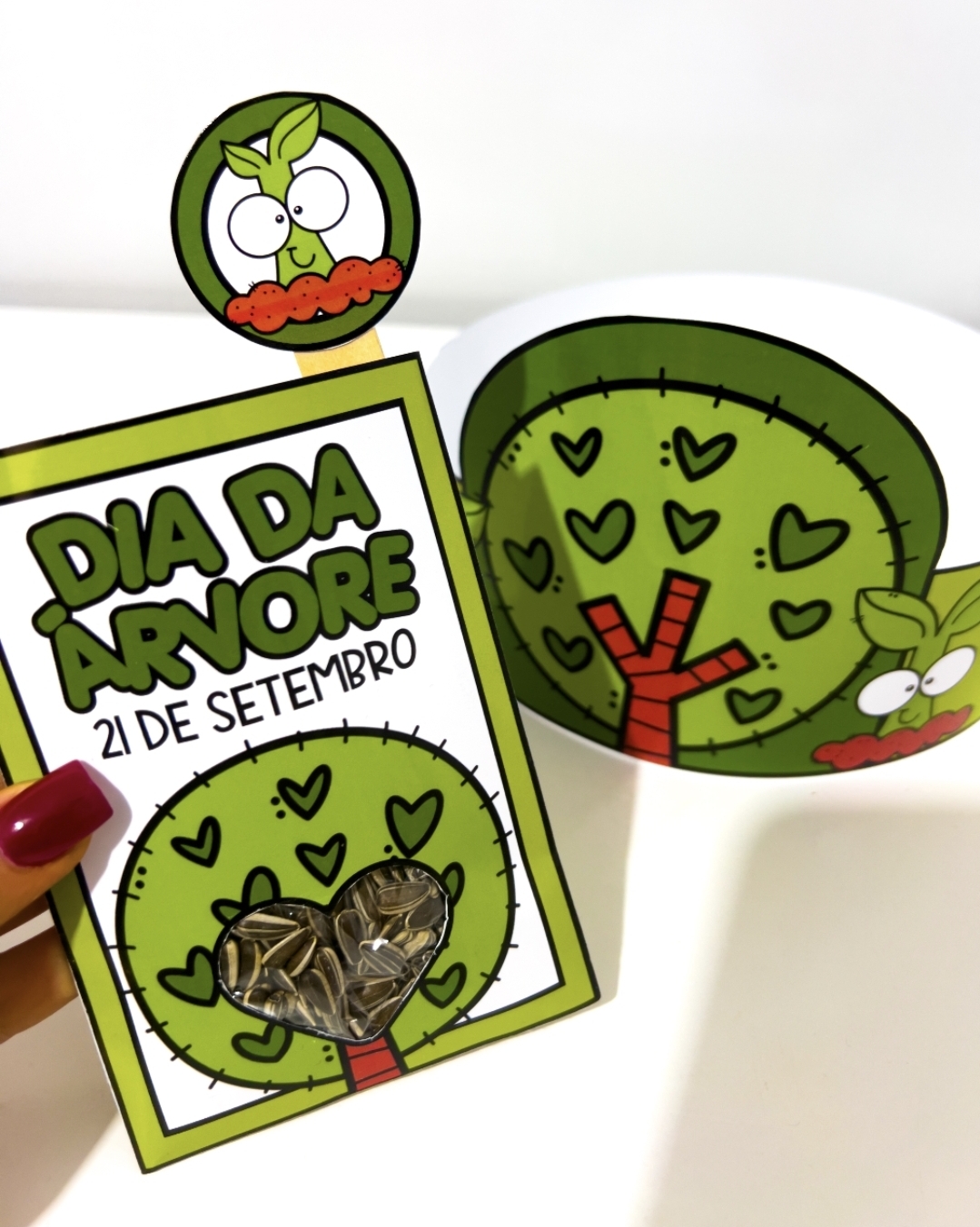 Lembrancinhas Dia da Árvore Sementes