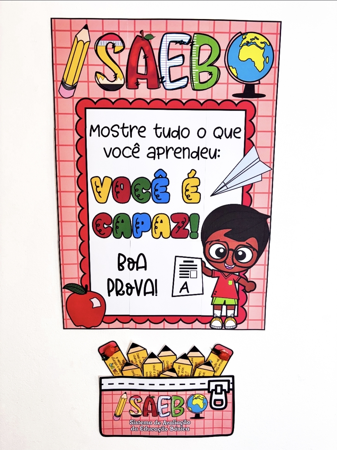 Cartaz de Incentivo SAEB