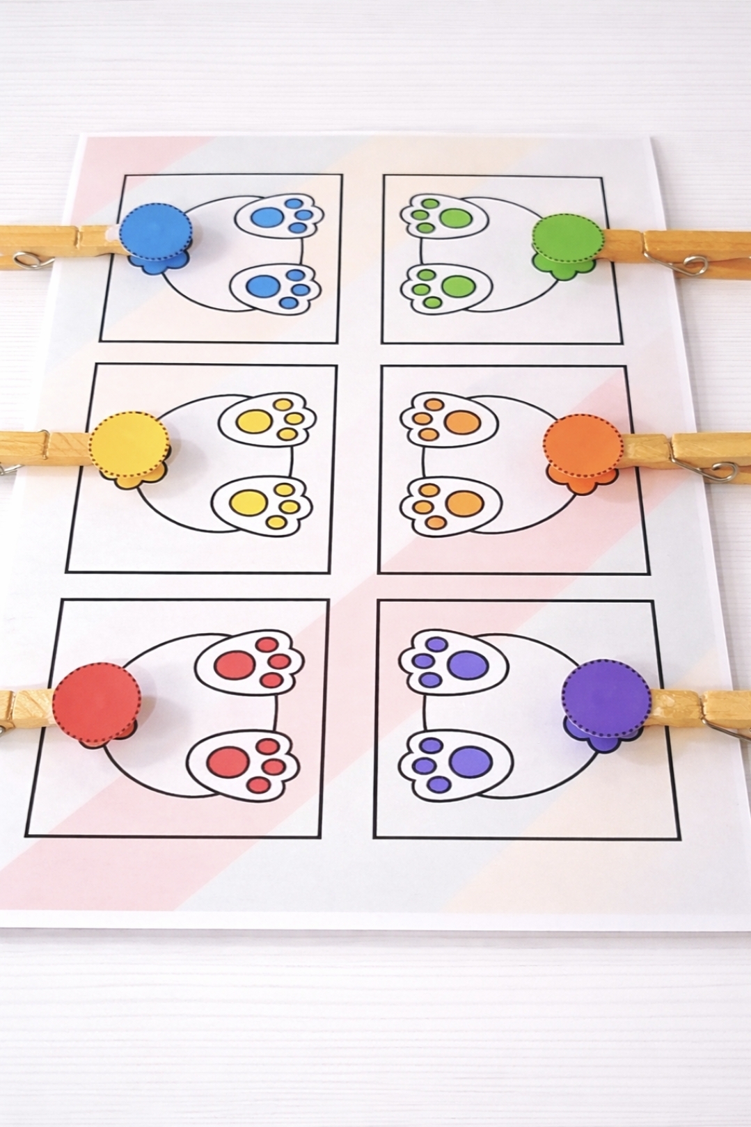 Pareamento de Cores Coelhinhos