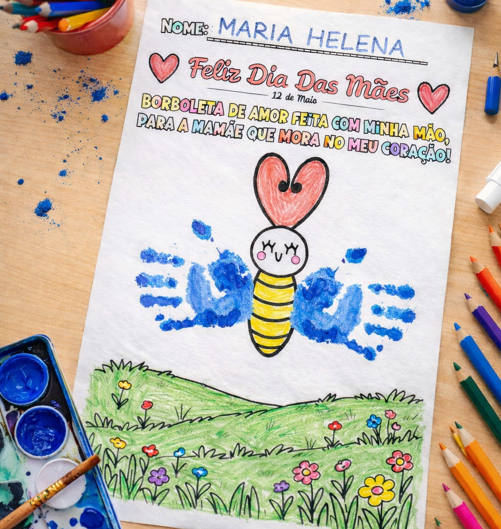 Minha Mão Virou Uma Borboleta