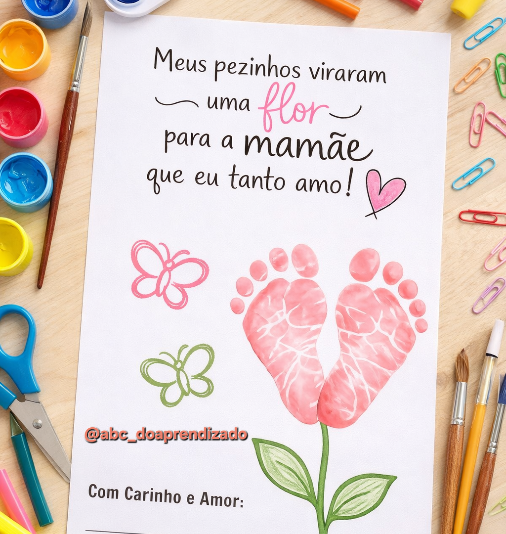 Meus Pezinhos Viraram uma Flor