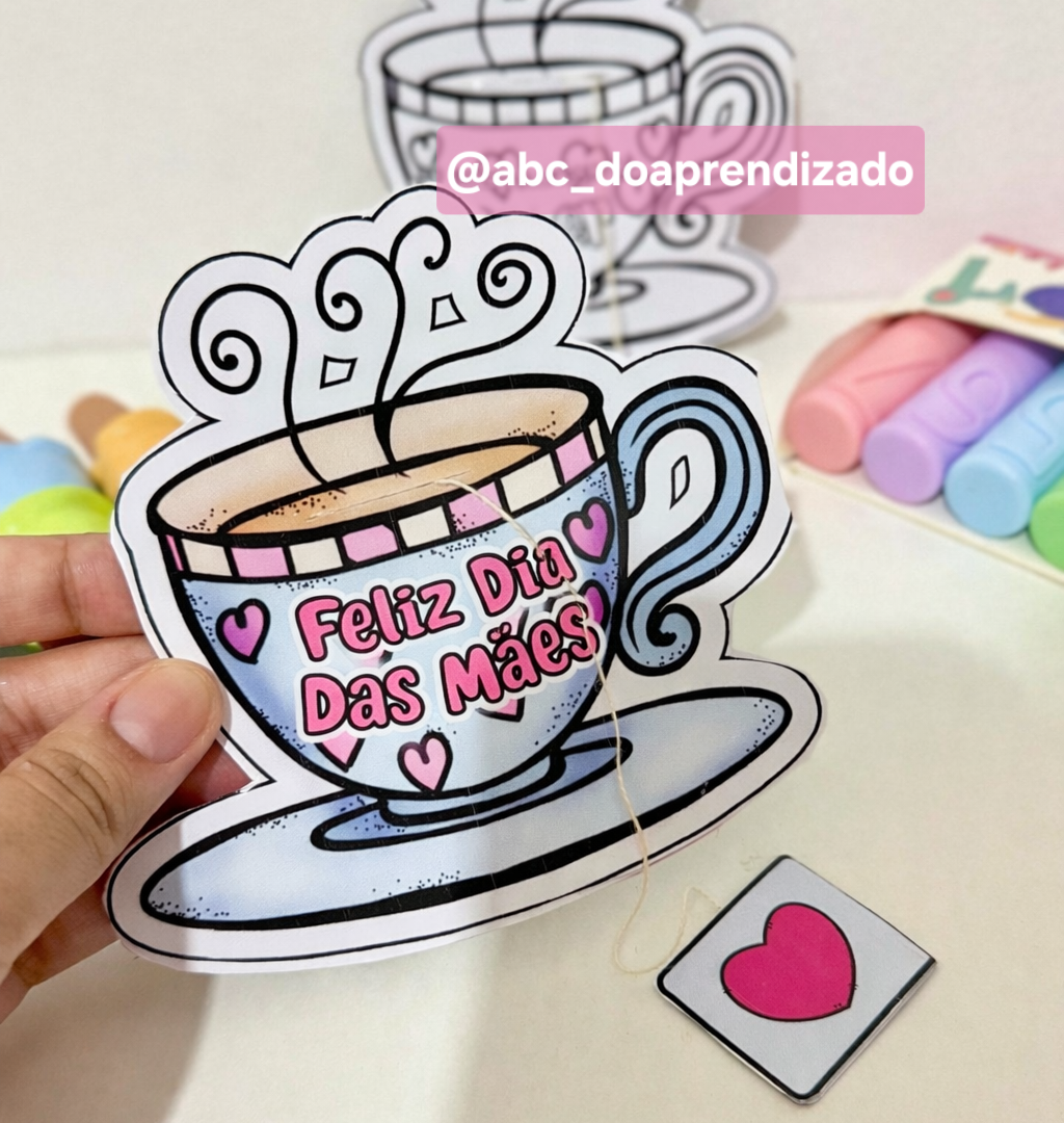 Lembrancinha Chá Dia das Mães