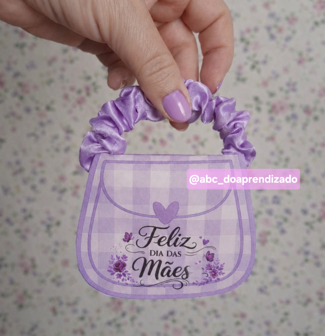 Mimo em Forma de Bolsa Dia das Mães