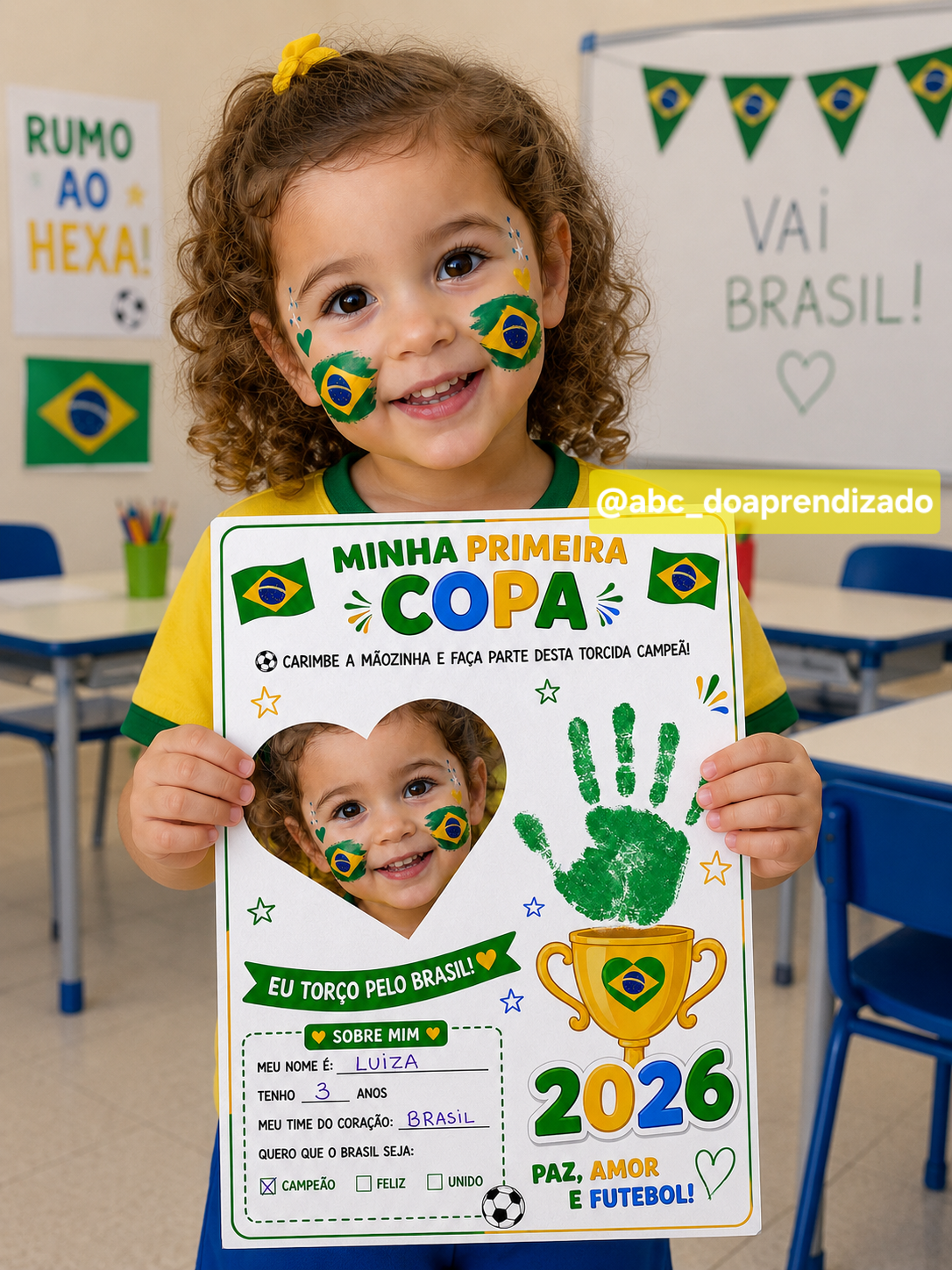 Atividade Pequenos Torcedores do Brasil