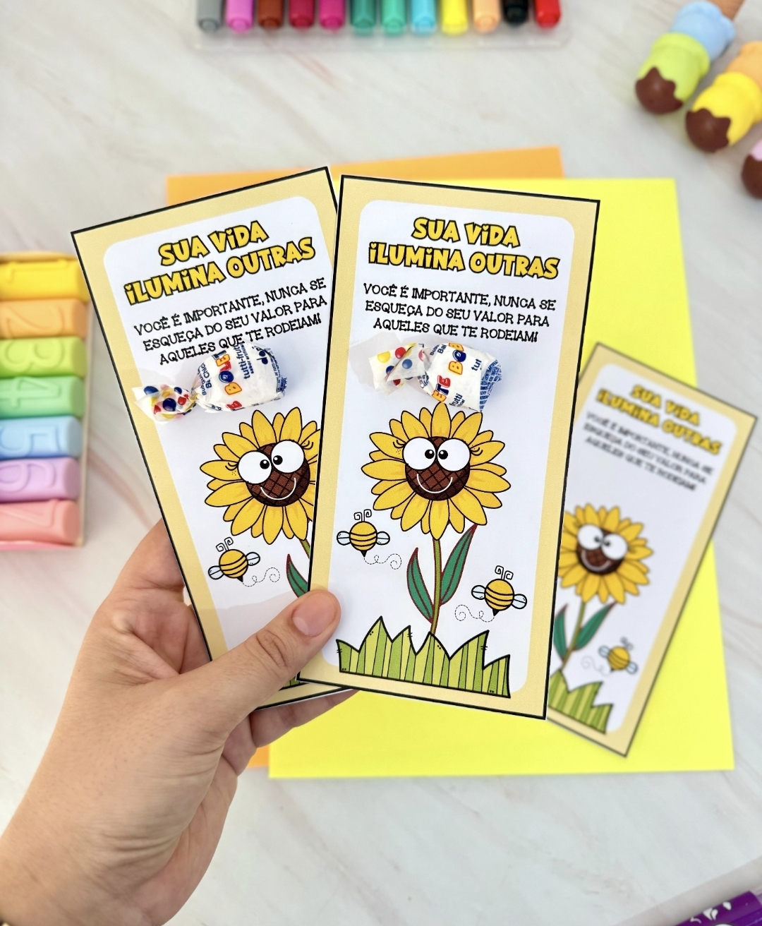 Cartão e Folder Setembro Amarelo