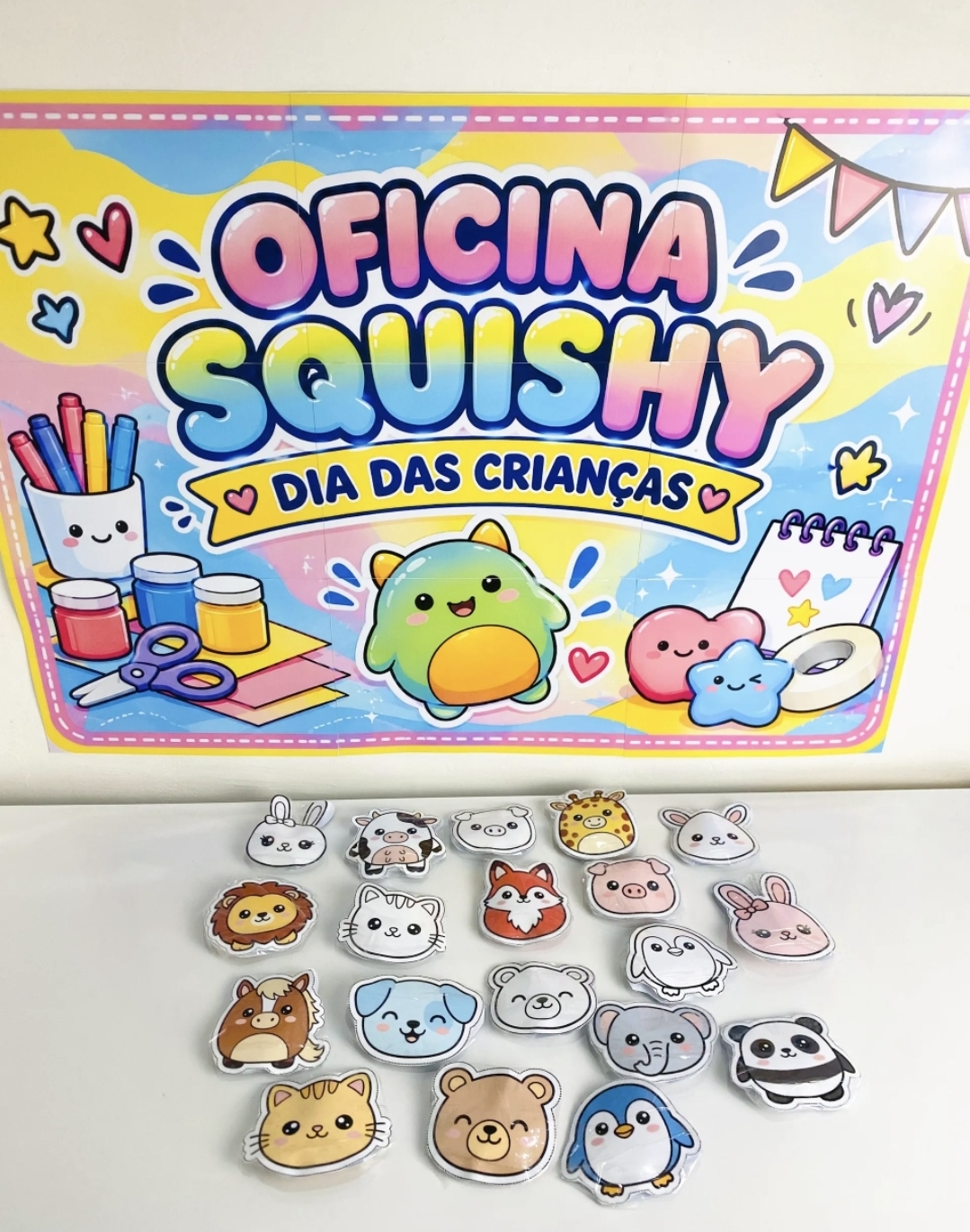 Oficina Squishy Dia Das Crianças