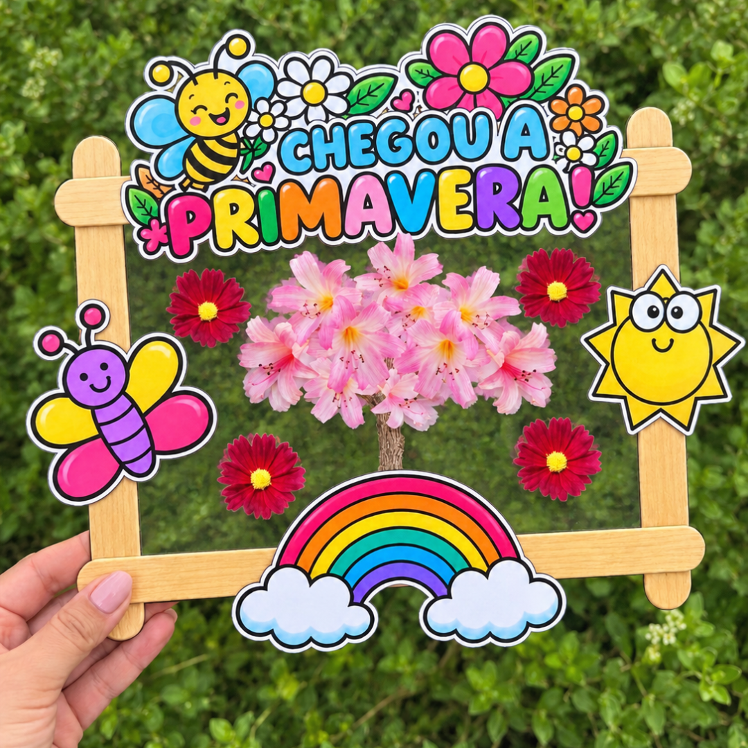 Moldura Encantada da Primavera
